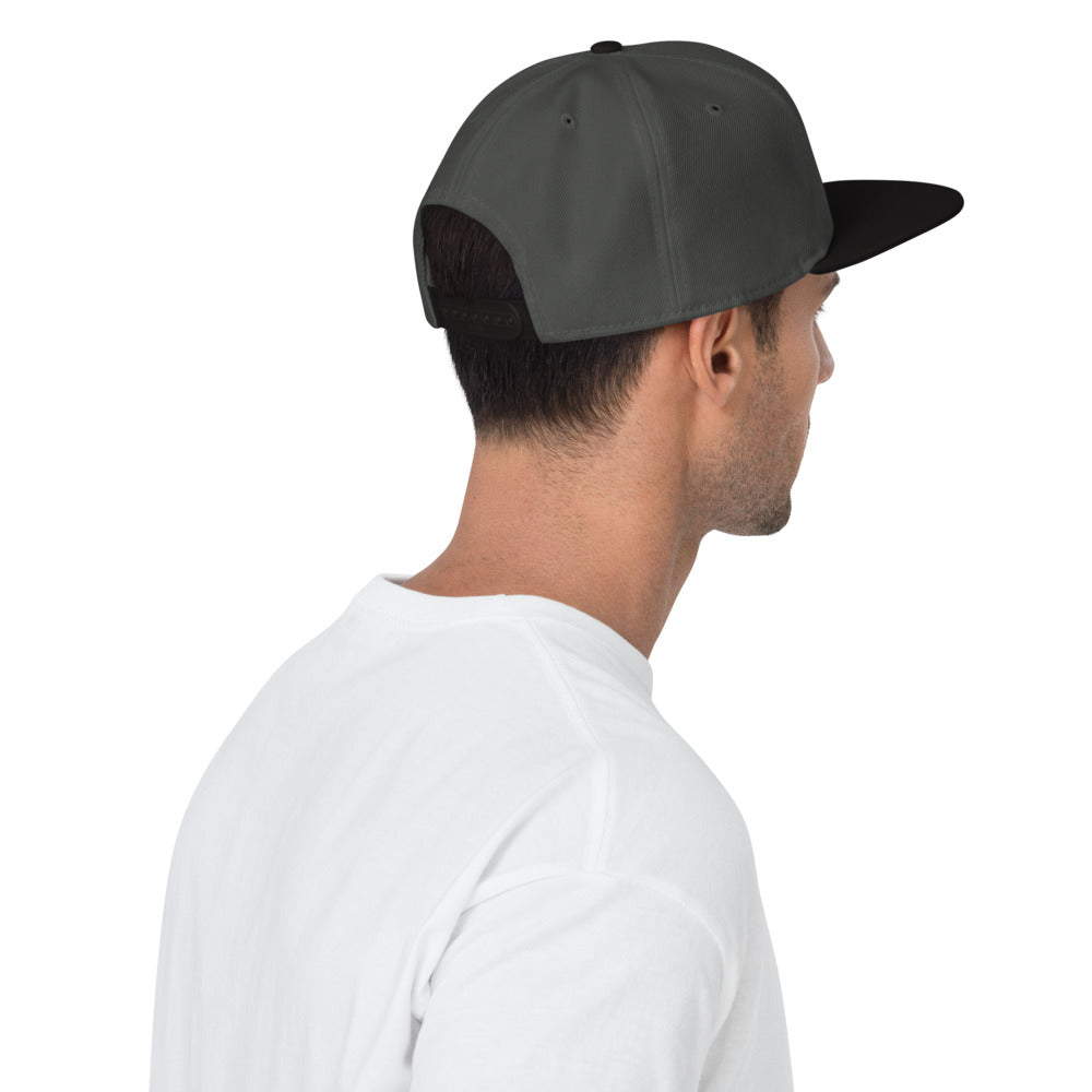 Snapback Hat - Bull Icon Snapback Hat – Bold Urban Camo Vibes by Stitch & Simon