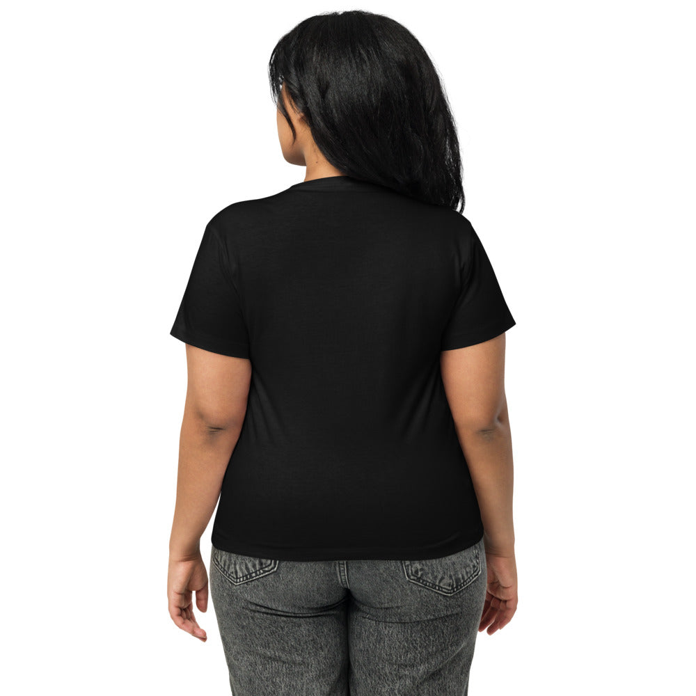 Women’s Black & Gold High-Waisted T-shirt by Stitch & Simon - Stitch & Simon - Outdoor Fashion Store