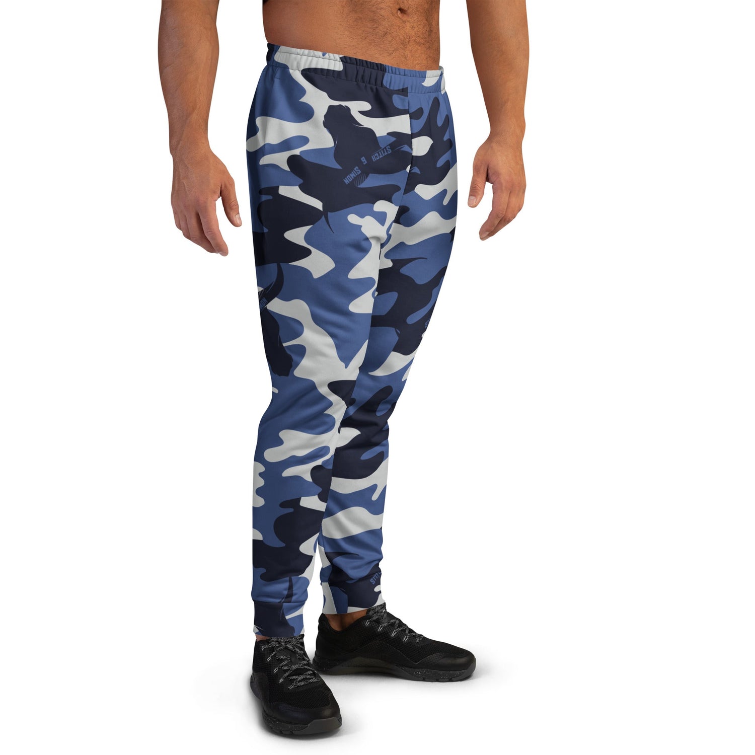 Mens Camo Joggers by Stitch & Simon