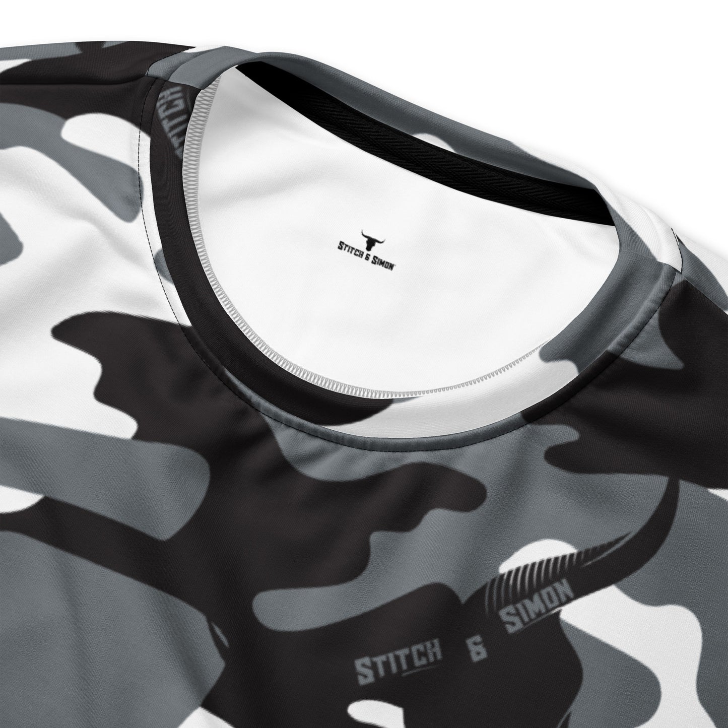 Camo Unisex Recycled Sweatshirt All-Over Print Eco-Friendly Fleece Pullover
