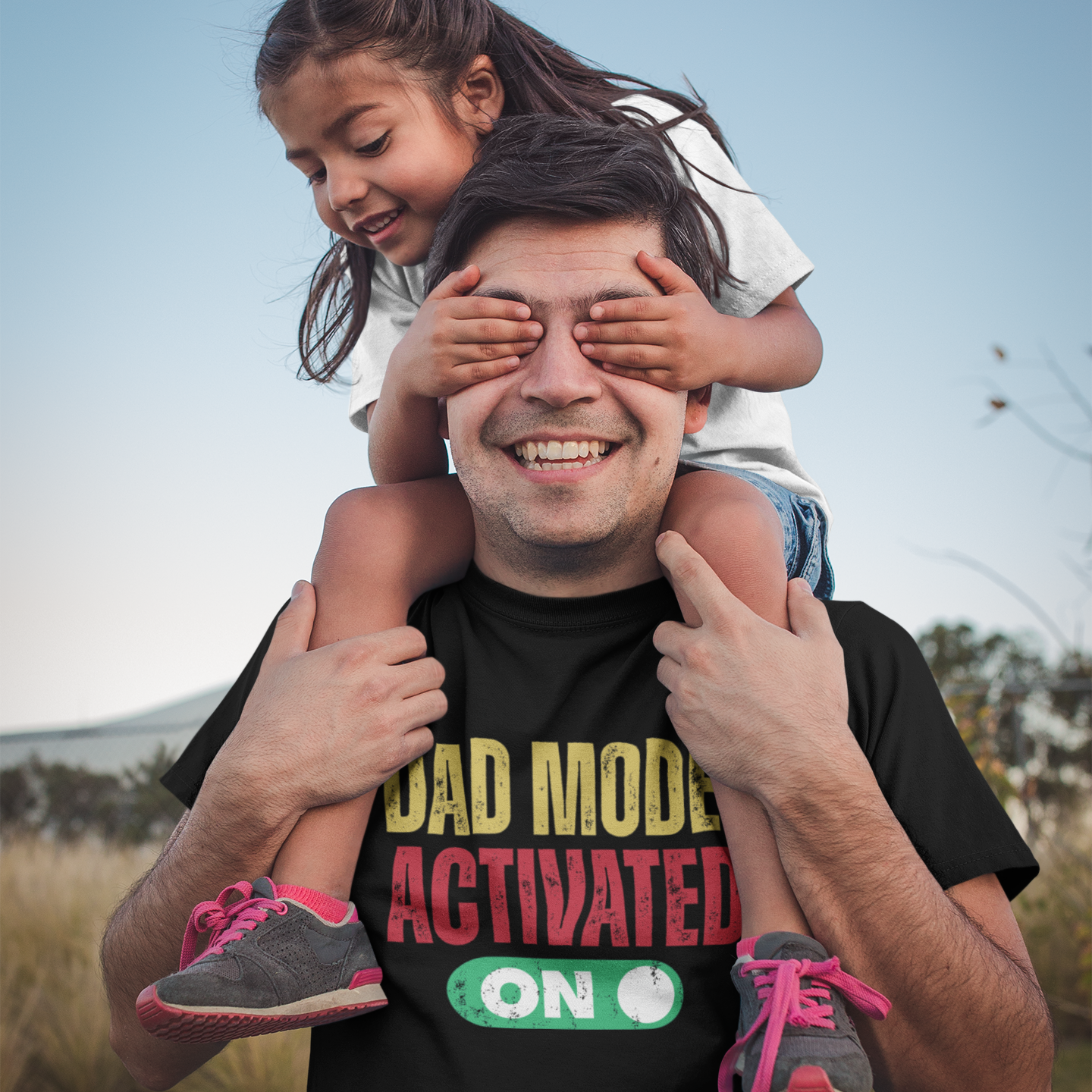 Dad Mode Activated. T-Shirt – Funny Gift for Fathers - Dads T-Shirt Gift - Stitch & Simon - Outdoor Fashion Store