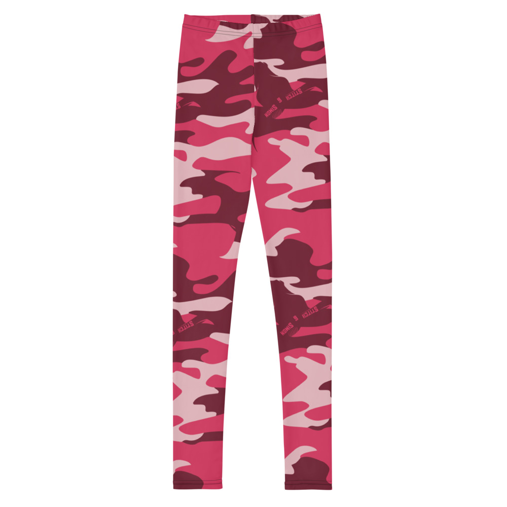 Pink Camouflage Leggings