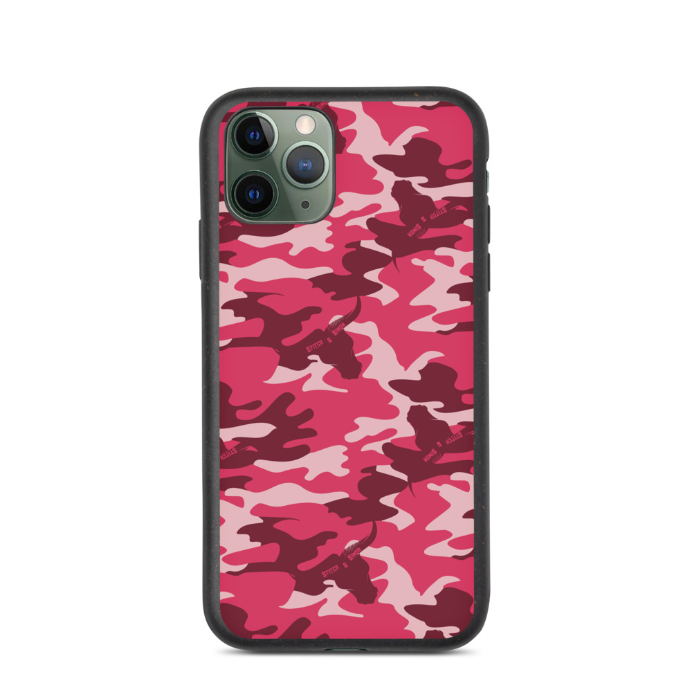 Red IPhone Case - Eco Friendly Phone Cases - Camouflage Design  Biodegradable - Sustainable Outdoor Clothing, Camouflage Gear, Stitch &  Simon