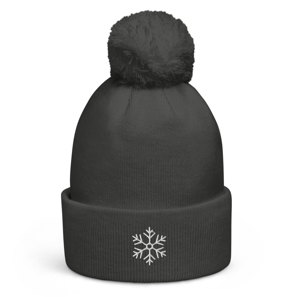 Striker Unisex Fossil Durable Lightweight Winter Pom Hat - Warm Outdoor  Cold Weather Knitted Beanie for Men & Women Black