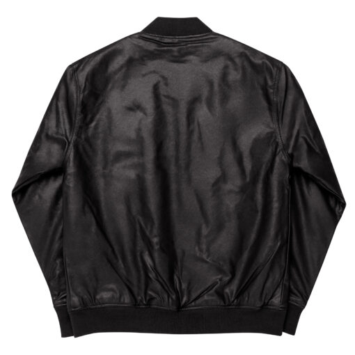 Leather Bomber Jacket by Stitch & Simon - Image 3